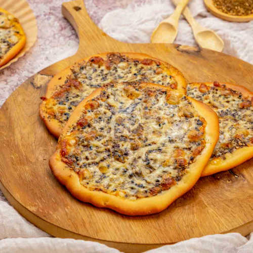 Manakish (Cheese / Za’atar / Meat)
